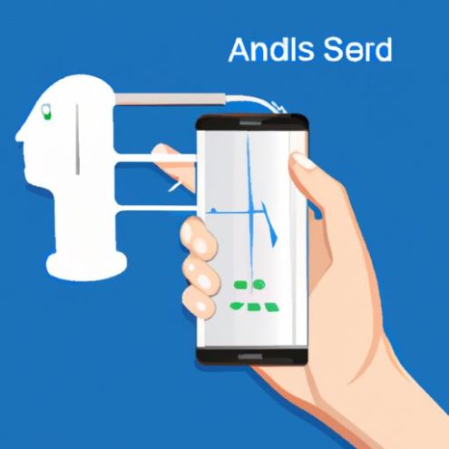 android ios systeem huid hoofdhuid analyse analysator professionele SA-S06 huidanalyse Handheld draagbare draadloze wifi-verbinding