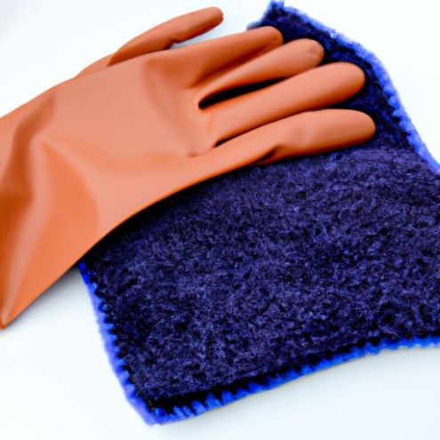 Sarung tangan Chenille Sarung tangan cuci mobil chenille pembersih serat spons ultrahalus. Membersihkan Rumah, Dapur, Perawatan Cuci Mobil Tangan Cuci Mobil Premium Microfiber
