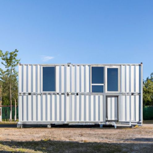 cadre 40x16ft maison de conteneur maison pliable petite cabine hôtel conteneur de construction en acier préfabriqué