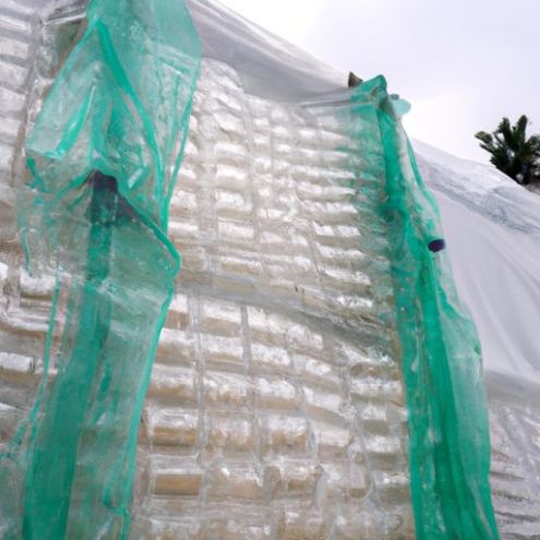 İstinat Duvarı Takviyesi için cam elyaf Şev Koruma Tek Eksenli Polyester Pet Geogrid PVC Kaplamalı