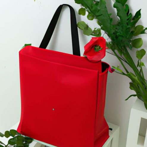 Red Casual Canvas Women'S bags fashion womens Shoulder Bags Underarm Bag Fashion customization Beauty Design Rose