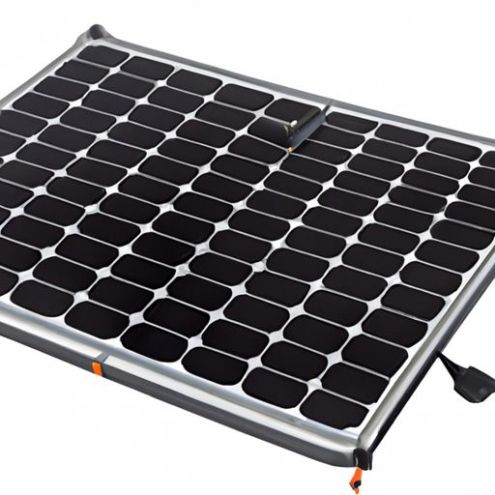Painéis solares monocristalinos semi flexíveis acessíveis de 105W 110W 18V Painéis solares de 12V para barcos, carros, vans, caravanas, trailers leves ETFE de alta eficiência 100W
