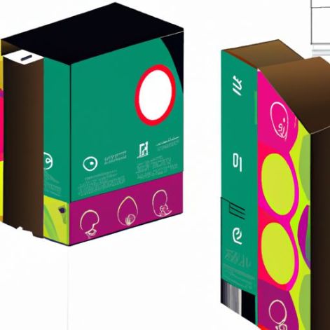 Artwork-verpakkingsdozen voor verschillende verpakkingen en bedrukkingen Gebruik met aangepast logo UV-behandeling Professioneel drukpersoneel Bedrijf aangepast