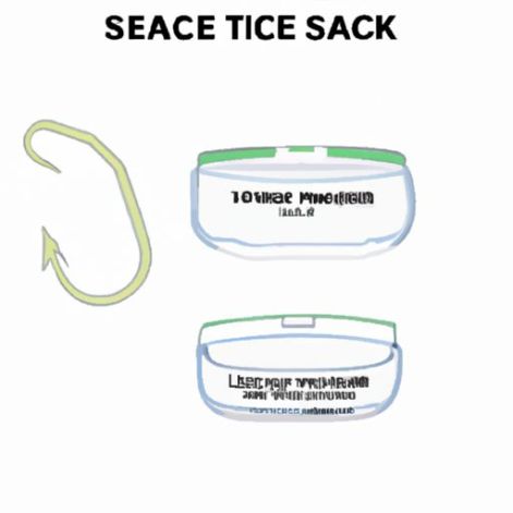 Zie Jig Aas Vishaak Beschermhoes connector vat Vistuig Accessoires Clear Lure Wallet Aangepaste PVC Fishing Lure Bag Transparant