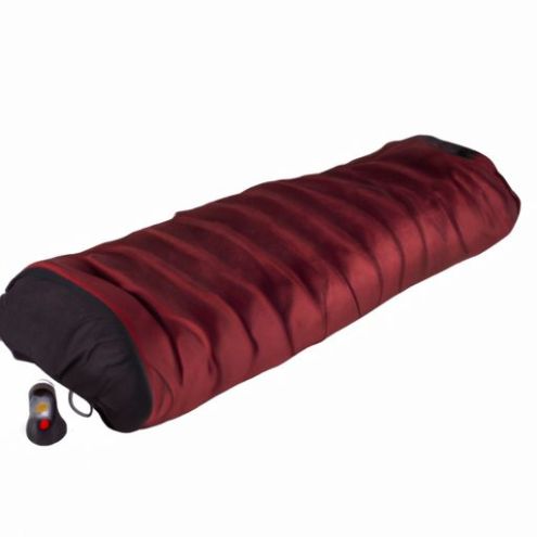 حقيبة نوم محمولة للتخييم في الهواء الطلق، مضخة قدم مدمجة مقاومة للماء