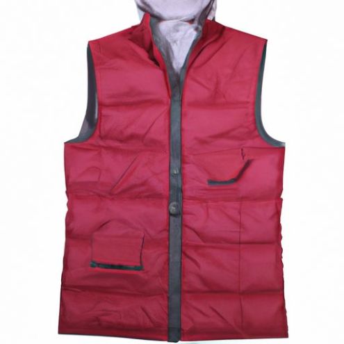 dun warm vest lente en herfst puffervest voor dames outdoor vrijetijdsbesteding casual vest met meerdere zakken Aangepast logo OEM heren los
