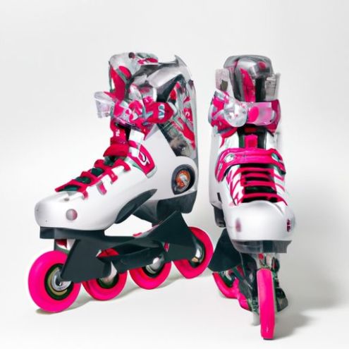 with flashing roller patines pu light 4 ruedas for children and adults PAPAISON quad roller skates