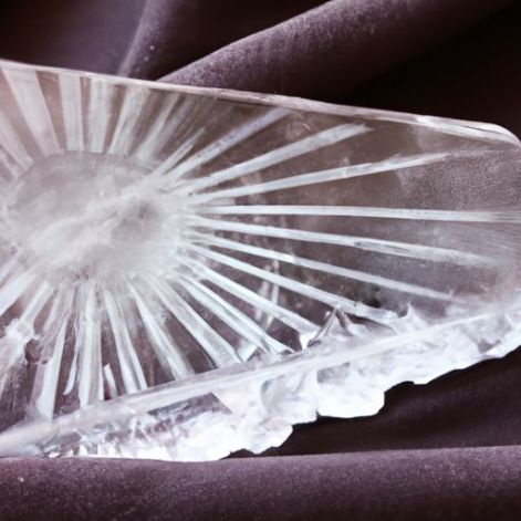 Résistance Plaque de quartz transparente Guérison au quartz avec chaleur en feuille