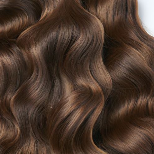 Cabelo sintético natural de alta qualidade europeu e onda longa cabelo sintético de baixo preço perucas onda corporal Novos produtos 2023 remy criativo