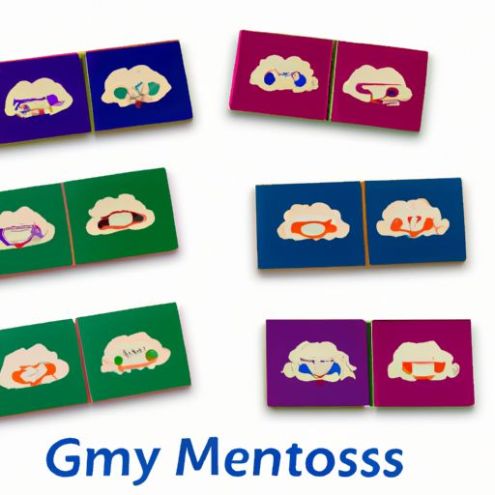 Custom Memory Game Guess Who Game montessori educational Funny Educational Games Wholesale Early Childhood Toys