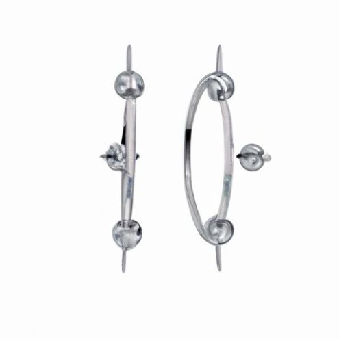 surgical steel arete ear piercing earrings stainless steel 18k helix ings hypoallergenic cubic zirconia rings cz stud Fashion jewelry 316l