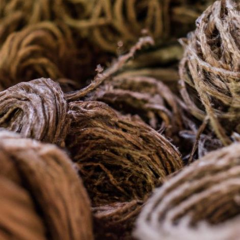 fiber, bamboo, coconut, cotton Raw Sisal for art Fiber, ropes, net,