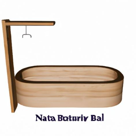Bañera de madera 100% natural, bandeja de bañera inflable con barril, bandeja de baño de bambú, estante de baño ajustable, estante de baño 2023 premium expandible de lujo