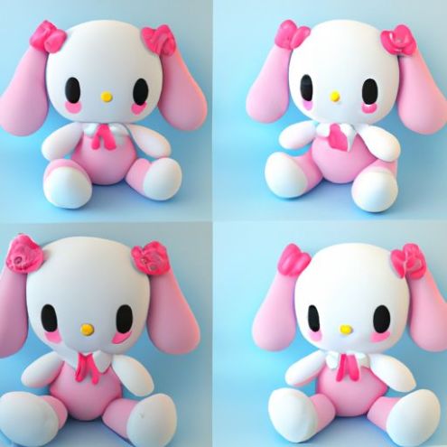 My Melody Anime peluches jouets cadeaux Sanrio chambre décor canapé jouets pour enfants enfants cadeaux MB4 Kawaii cannelle Sanrio peluche