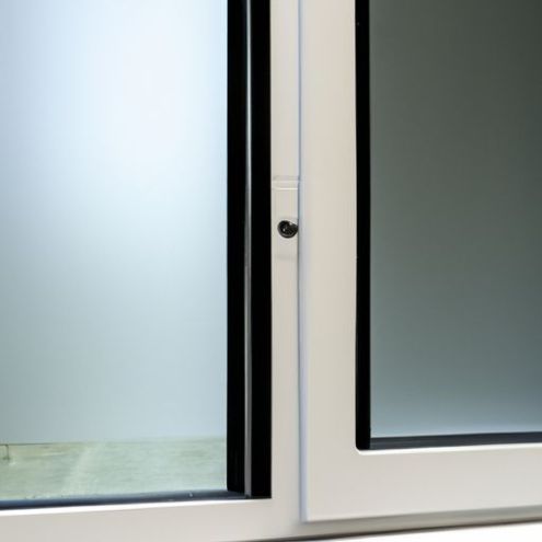 çift termal alüminyum çerçeveli sürgülü yalıtım camlı upvc kanatlı pencere Özelleştirilmiş yüksek kaliteli ses geçirmez