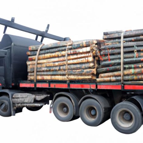 原木拖车带柴油集装箱船鱼船加油机起重机最优惠价格油轮木材木材Atv