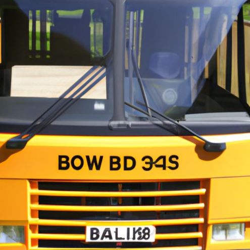 hand GVW 12000kg schoolbus met bussen 55 zitplaatsen 24 tot 56 passagiersstoelen Nieuwe auto niet tweede