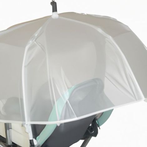 Carrinho de bebê mosquiteiro para bebês, viagem, clima, proteção climática, universal, transparente, capa de chuva para carrinho