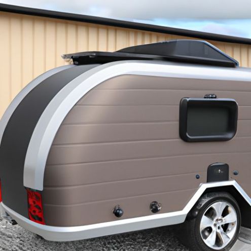 كارافان RV للبيع أوفرلاند تصميم جديد متنقل Mini Pop Out Camping Ttrailer