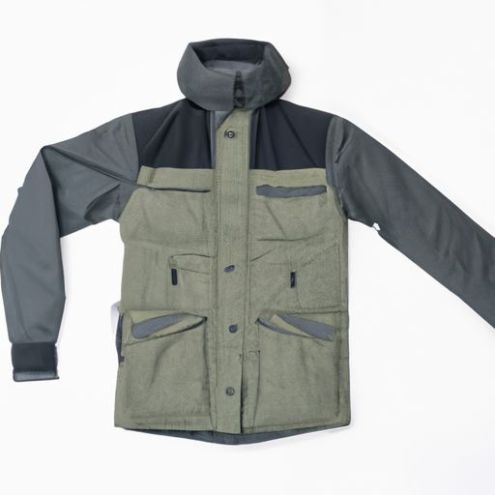 Precio camisa pantalón resistente al desgaste múltiples bolsillos pesca transpirable caza tiro chaqueta venta al por mayor chaqueta caliente mejor calidad con bajo