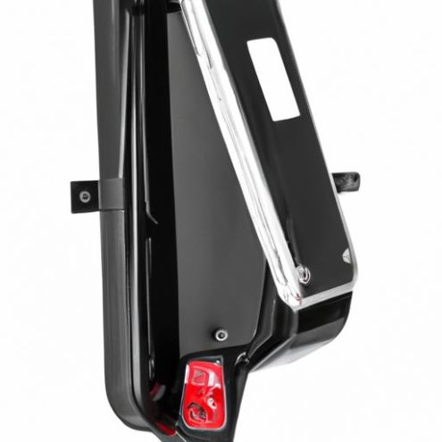 Porta de entrada LED cor preta Pega peças do corpo painel de reboque Alças ferroviárias RV Barco Veículo especial ambulância