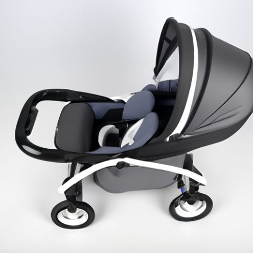 Producto de cochecito de bebé pequeño y liviano en 1 con asiento para automóvil que se empuja manualmente con cubierta de cochecito de bebé de aluminio fabricado en China
