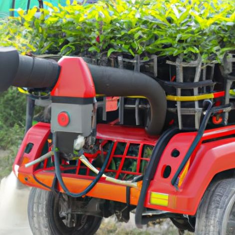 electric sprinkler Battery four-wheeled fog with 360 degree truck Seedling spraying truck Energy-saving and environmentally friendly