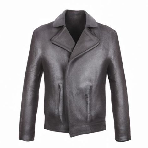 Блейзер, спортивная куртка из овечьей кожи (обычные, модные мужские костюмы, узкие, большие, высокие и короткие) Мотобайкерская мужская куртка, классическая кожа