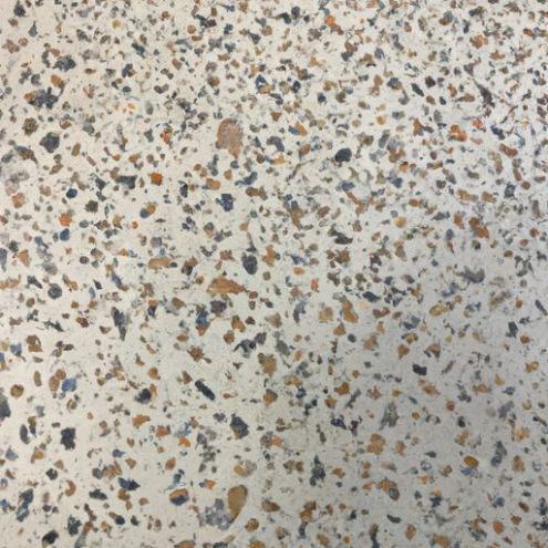 Gebrauchter Terrazzo-Bodenbelag aus Stein, weißer Tisch, luxuriöser Bodenbelag mit polierter Oberfläche, Terrazzofliesen, günstiger Preis, Hausdekor-Bodenstein, IOKA-Steindesign weit verbreitet