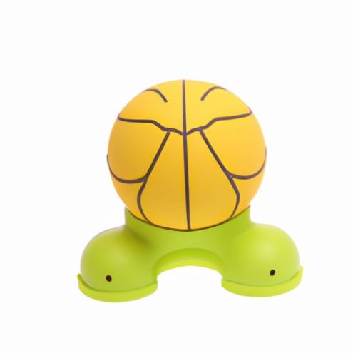 Juguete de pie para niños P01F134 Personaliza los juguetes de pelota antiestrés Baloncesto de altura ajustable para interiores y exteriores