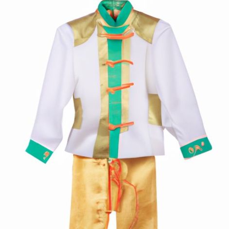 लड़कों की पोशाक टैंग सूट चीनी वसंत चीनी शैली पारंपरिक कपड़े बिक्री पर नए बच्चों के कपड़े सेट प्रदर्शन