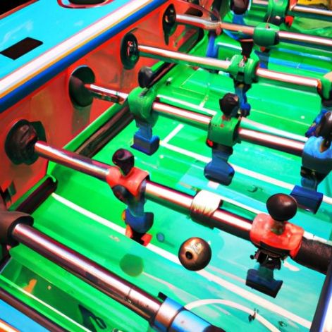 फ़ुटबॉल सॉकर टेबल खेल मनोरंजन खेल फ़ॉस्बॉल आर्केड गेम मशीन के लिए सॉकर टेबल डिनीबाओ सिक्का संचालित