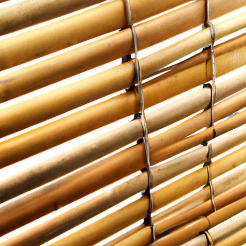 Güneşlikler için Gölgelikler bambu kör Panjurlar Doğal Bambu Malzemesi