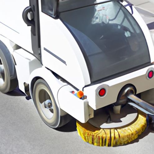 扫地机电动扫地机清洁机轮式转向清洁机封闭卡车街